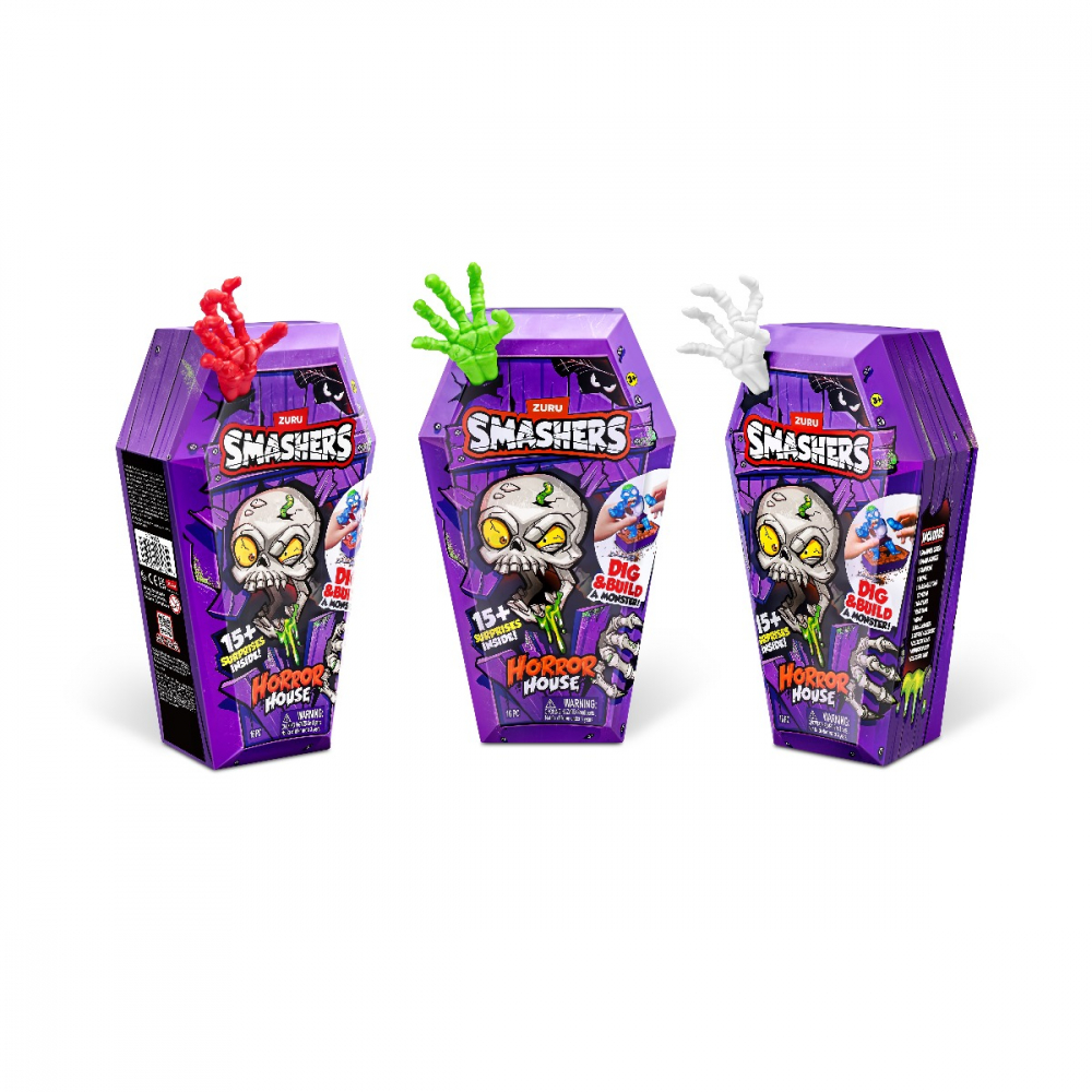 Smashers - Set cu peste 15 figurine si accesorii, Horror House Medium varsta 3-5 ani ,5-7 ani ,7-9 ani ,9-12 ani ,12-14 ani, Baieti [1]