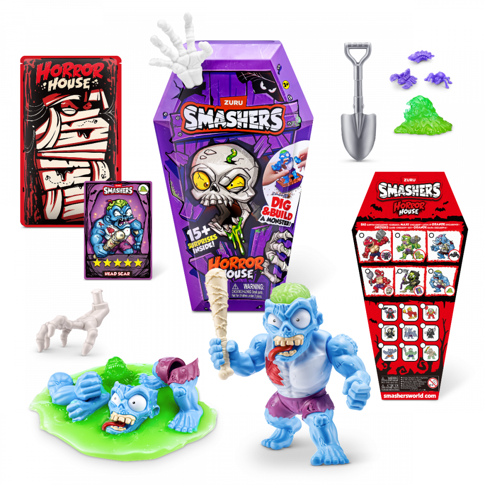 Smashers - Set cu peste 15 figurine si accesorii, Horror House Medium varsta 3-5 ani ,5-7 ani ,7-9 ani ,9-12 ani ,12-14 ani, Baieti [3]