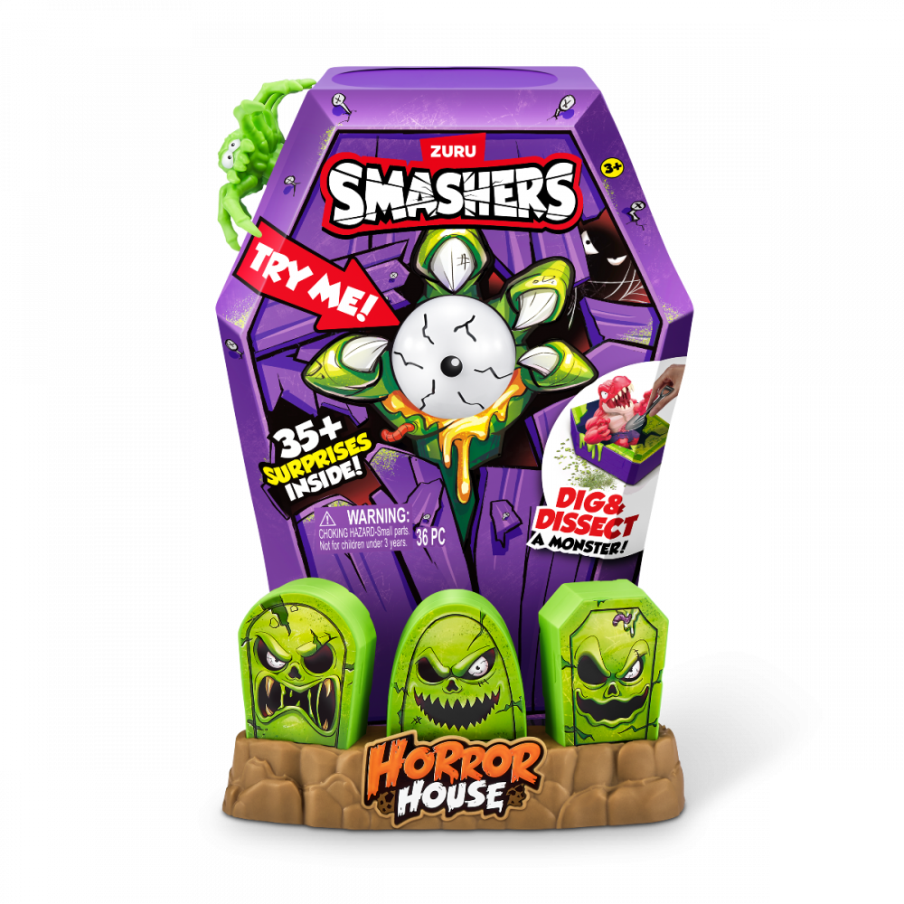 Smashers - Set cu peste 35 figurine si accesorii, Horror House Large varsta 3-5 ani ,5-7 ani ,7-9 ani ,9-12 ani ,12-14 ani, Baieti [8]