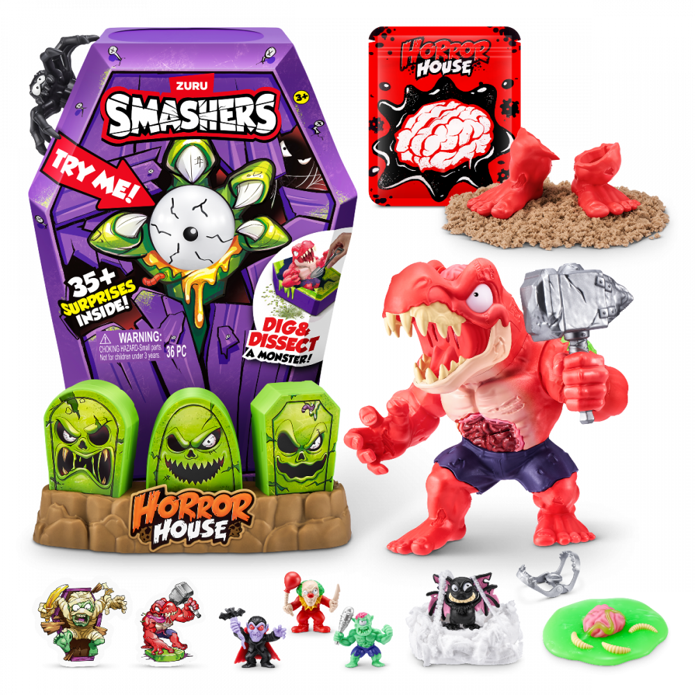 Smashers - Set cu peste 35 figurine si accesorii, Horror House Large varsta 3-5 ani ,5-7 ani ,7-9 ani ,9-12 ani ,12-14 ani, Baieti [2]