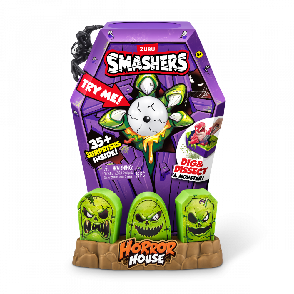 Smashers - Set cu peste 35 figurine si accesorii, Horror House Large varsta 3-5 ani ,5-7 ani ,7-9 ani ,9-12 ani ,12-14 ani, Baieti [3]