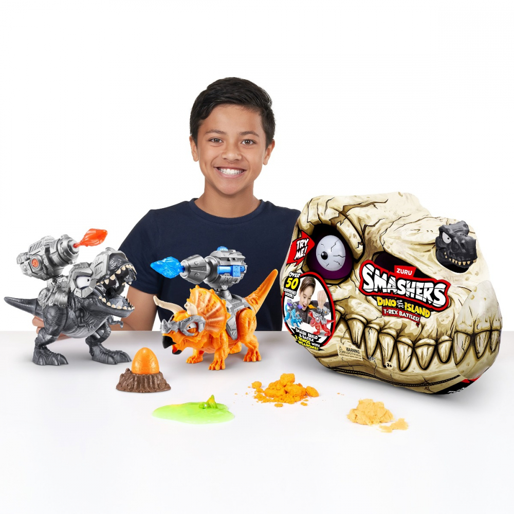 Smashers - Set cu peste 50 figurine si accesorii, Dino Island varsta 3-5 ani ,5-7 ani ,7-9 ani ,9-12 ani ,12-14 ani, Baieti [4]
