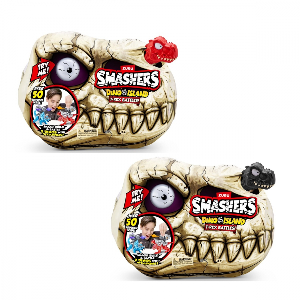 Smashers - Set cu peste 50 figurine si accesorii, Dino Island varsta 3-5 ani ,5-7 ani ,7-9 ani ,9-12 ani ,12-14 ani, Baieti [1]