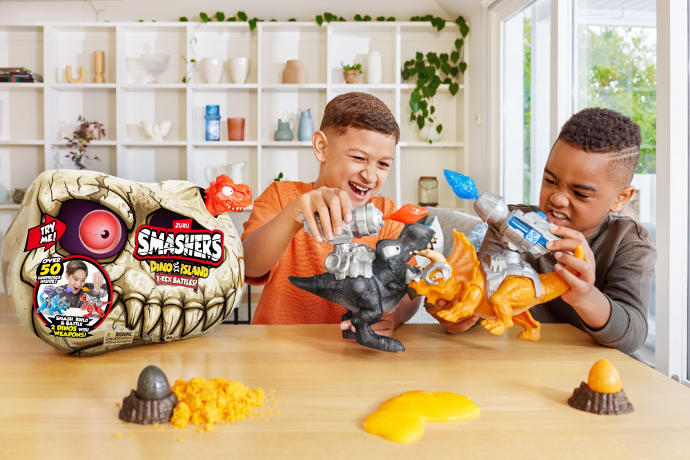Smashers - Set cu peste 50 figurine si accesorii, Dino Island varsta 3-5 ani ,5-7 ani ,7-9 ani ,9-12 ani ,12-14 ani, Baieti [5]
