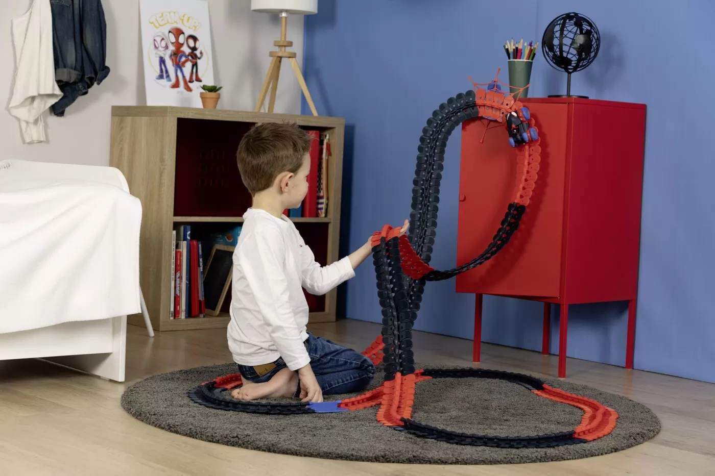Smoby spidey circuit flextreme set miles morales [5]