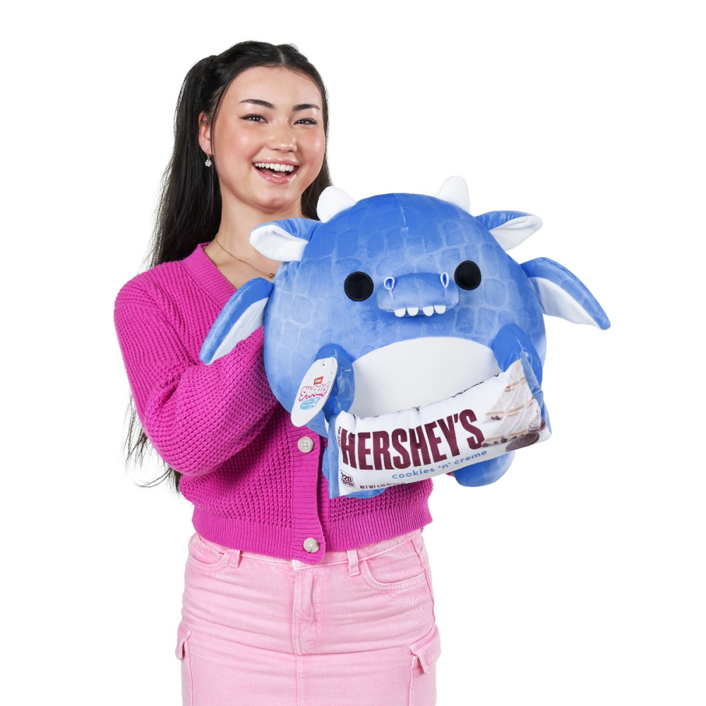 Snackles - Jucarie de plus colectibila, 35 cm, Dragon&Hershey (BLAZE) copii varsta 3 ani + [2]