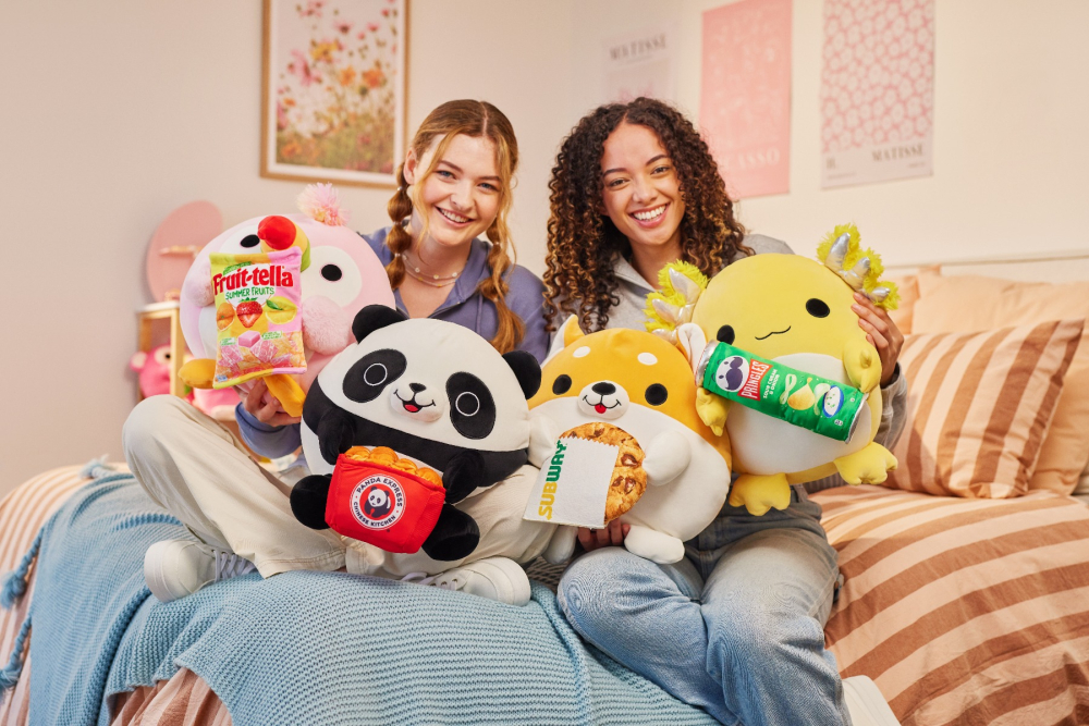 Snackles - Jucarie de plus colectibila, 35 cm, Panda&Panda Express chicken, copii varsta 3 ani + [5]