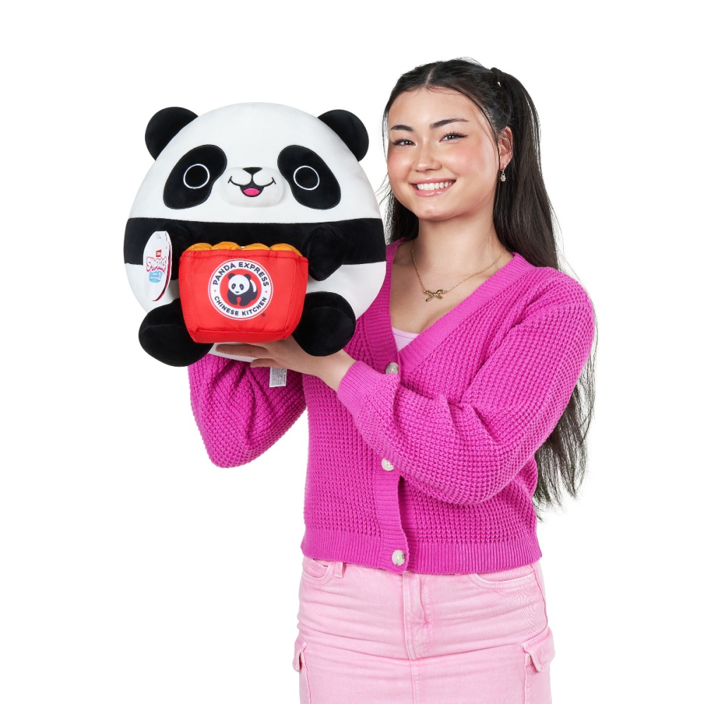 Snackles - Jucarie de plus colectibila, 35 cm, Panda&Panda Express chicken, copii varsta 3 ani + [2]