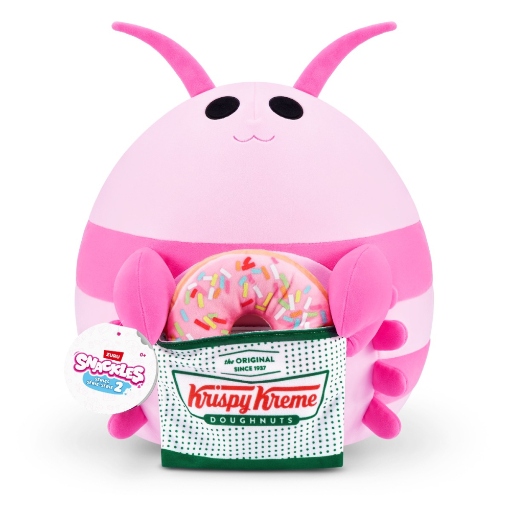 Snackles - Jucarie de plus colectibila, 35 cm, Shrimp&Krispy Kreme (LILY) copii varsta 3 ani + [1]
