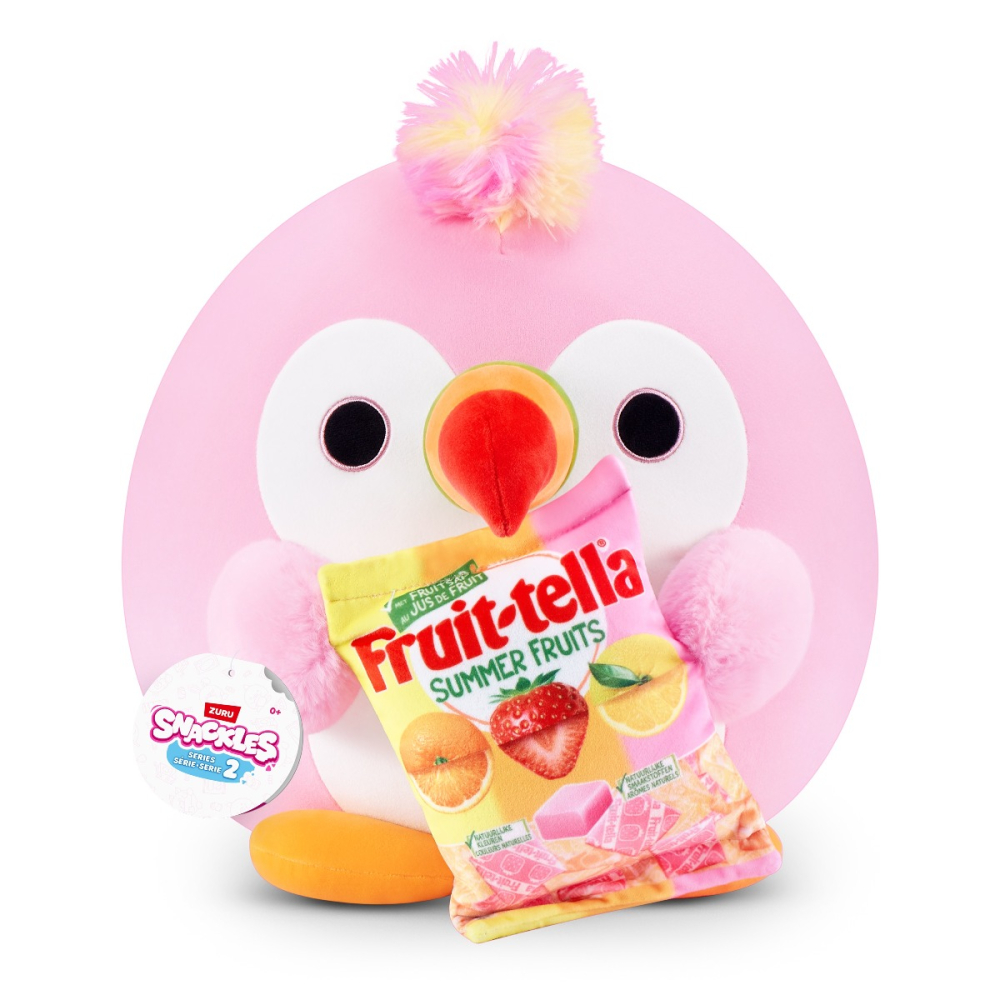 Snackles - Jucarie de plus colectibila, 35 cm, Tucan&Fruit-tella (SALLY) copii varsta 3 ani + [1]