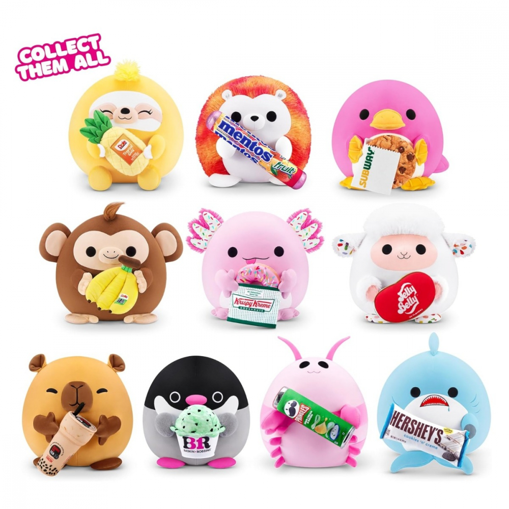 Snackles - Jucarie de plus colectibila S1W2, 35 cm, Luna varsta 3-5 ani ,5-7 ani ,7-9 ani, Fete [3]