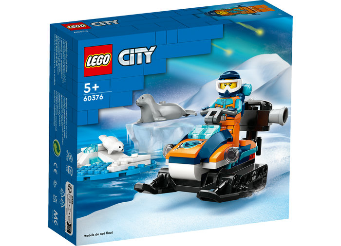 LEGO City - Snowmobil de explorare arctica 60376, +5 ani, 70 piese, varsta de la 5 ani la 9 ani [2]
