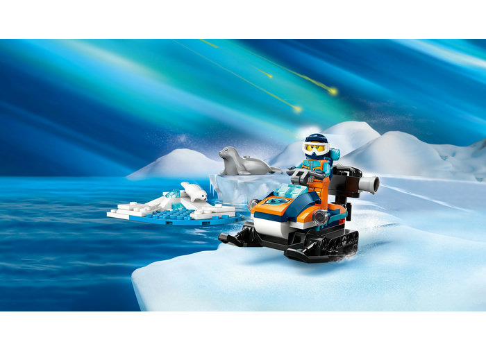 LEGO City - Snowmobil de explorare arctica 60376, +5 ani, 70 piese, varsta de la 5 ani la 9 ani [6]