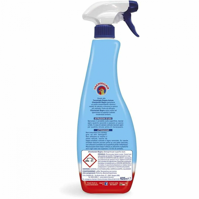 Solutie universala anticalcar pentru baie, 625 ml, ChanteClair [5]