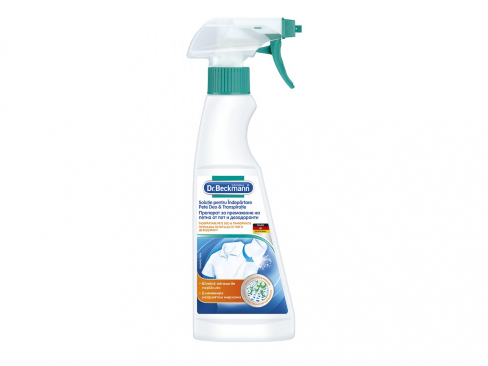 Spray Pete Transpiratie Dr. Beckmann – 250 ml, Fara Clor [1]