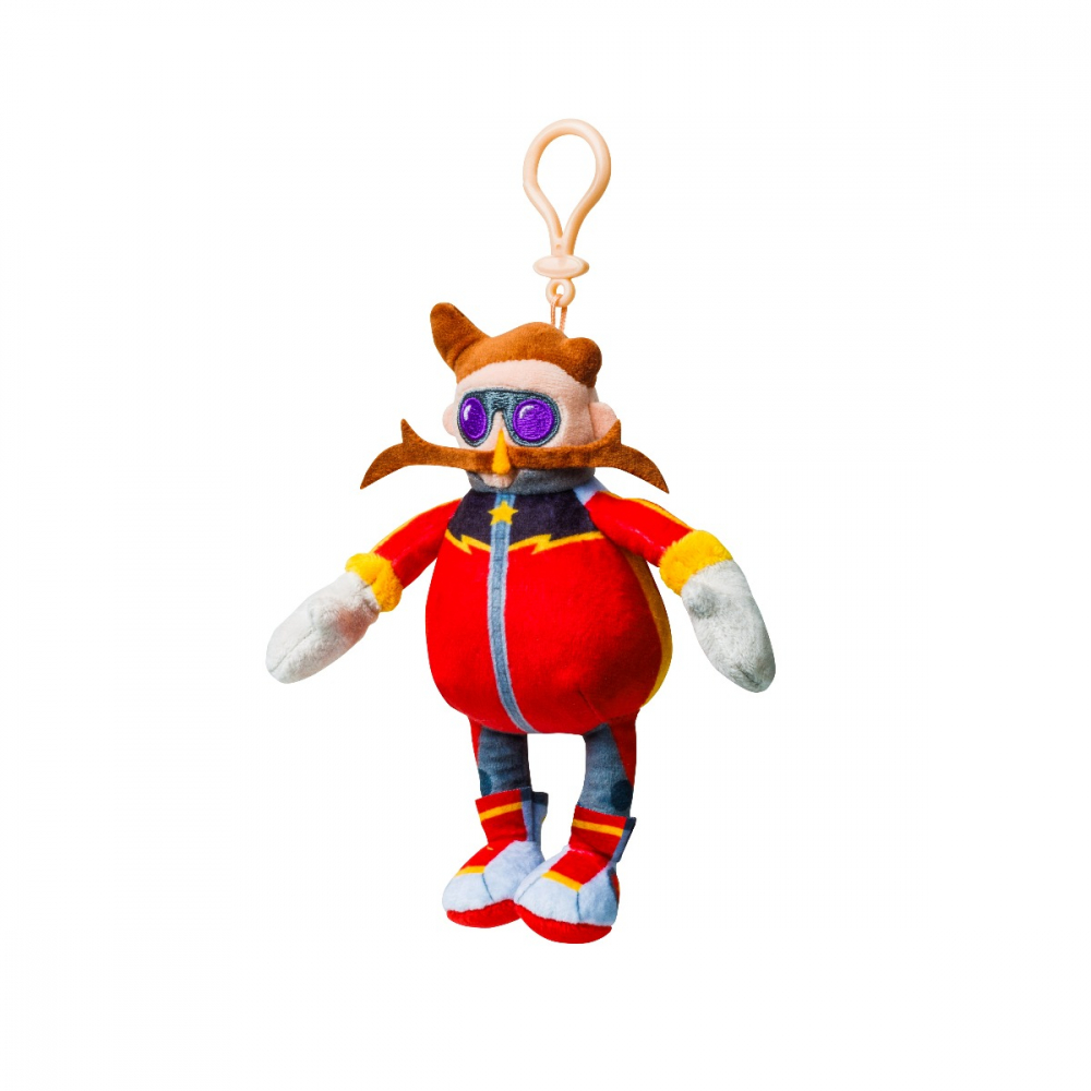 Sonic Prime - Jucarie de plus cu agatatoare, 15 cm, Mr. Dr. Eggman, strip varsta 7-9 ani ,9-12 ani ,12-14 ani ,14-18 ani ,18+, Unisex [1]