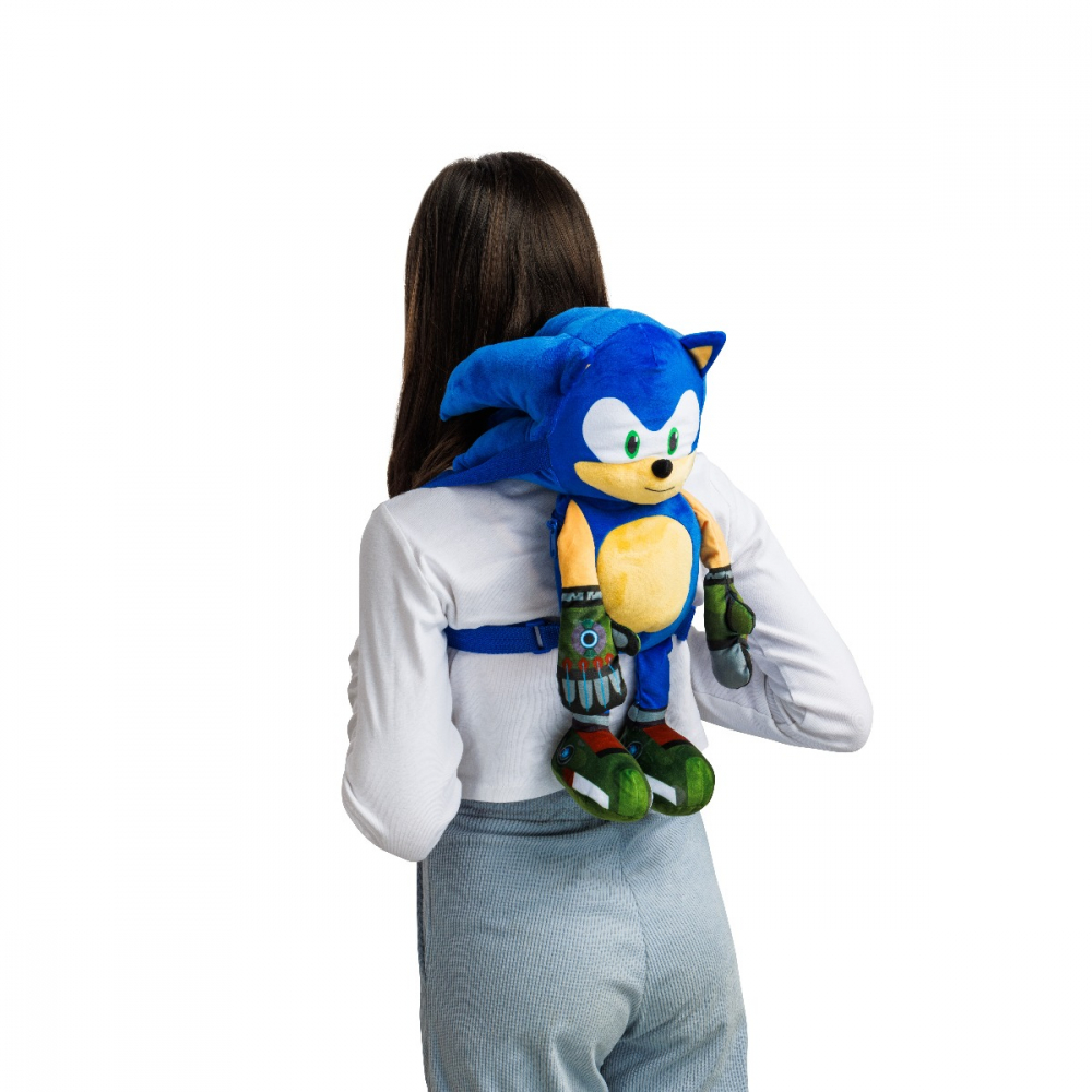 Sonic Prime - Rucsac de plus, diverse modele varsta 3-5 ani ,5-7 ani, Unisex [4]