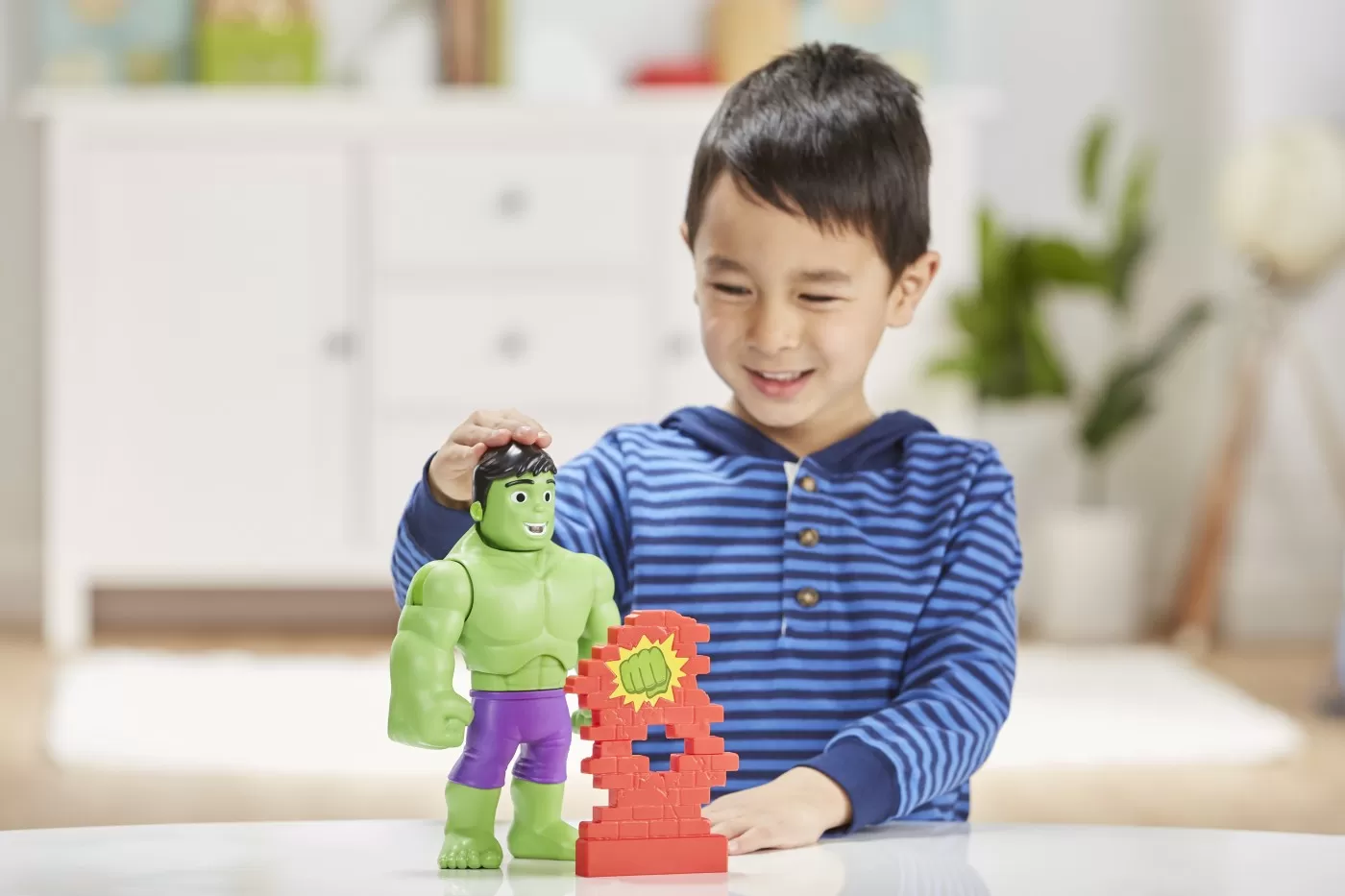 Hulk, Figurina 25 cm, Spidey Prietenii Extraordinari, varsta de la 3 ani la 7 ani [3]