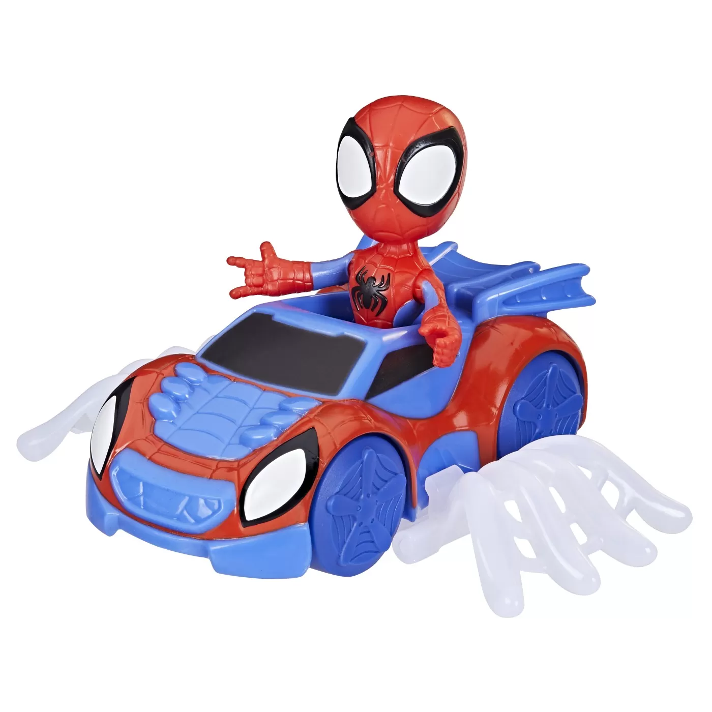Spidey prietenii extraordinari set masinuta si figurina si accesoriu spidey, varsta de la 3 ani la 7 ani [5]