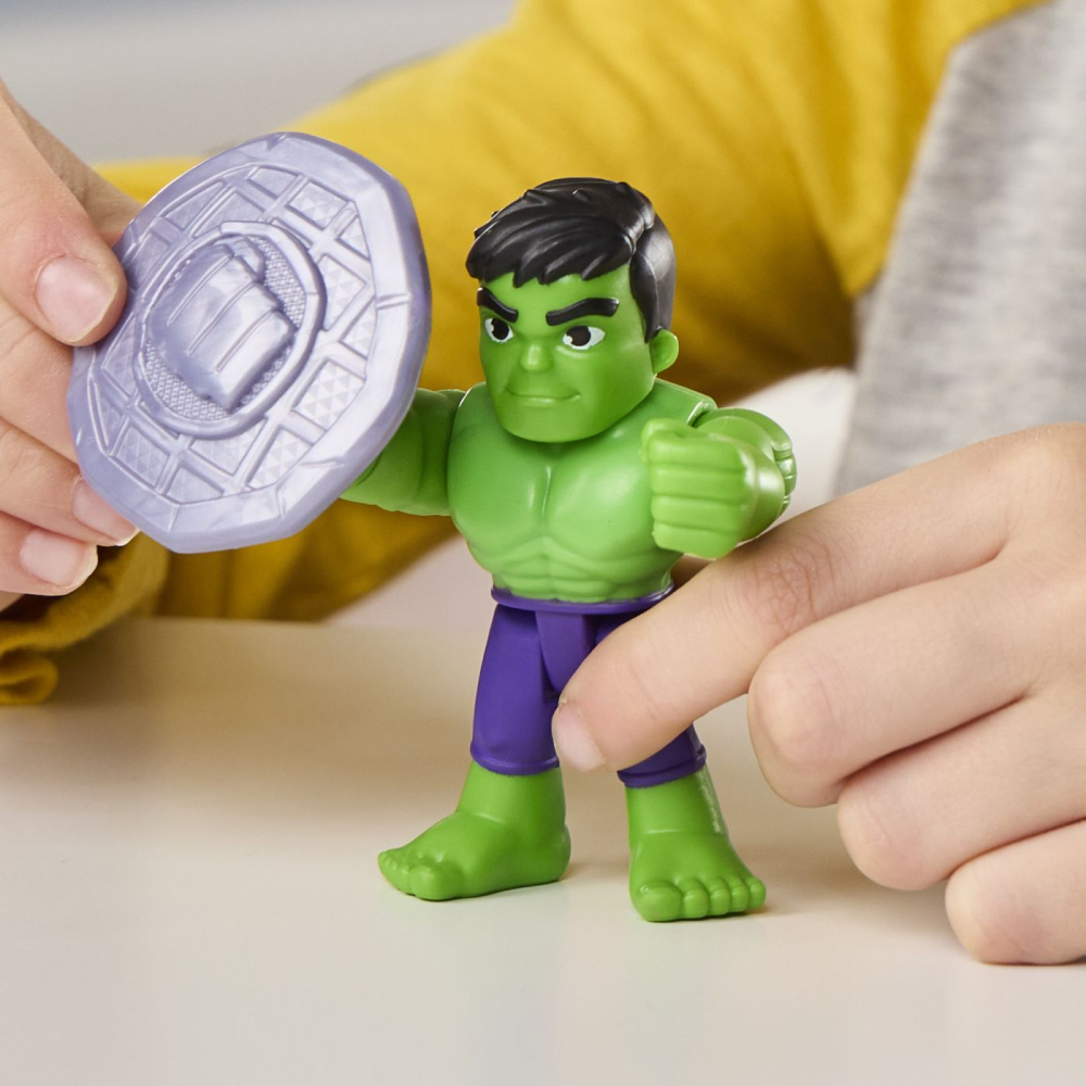 Spidey si prietenii lui uimitori marvel set figurina hulk si accesorii varsta 3 ani -7 ani [5]