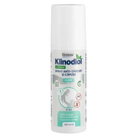 Spray Anti-Tantari Copii 6 Luni+, Klinodiol x 3 buc, Klintensiv [2]