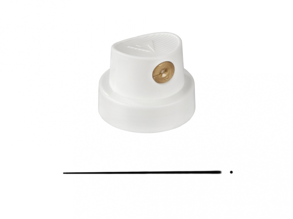 Spray cap Super Skinny white/gold [1]