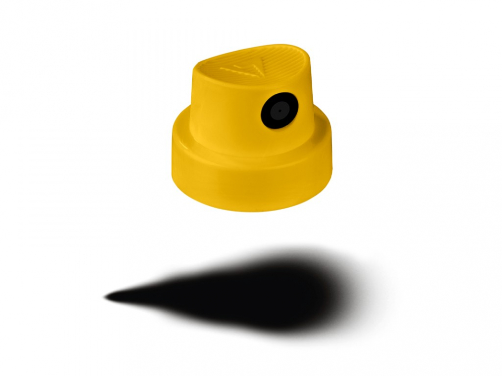 Spray cap Yellow Fatcap yellow/black [1]