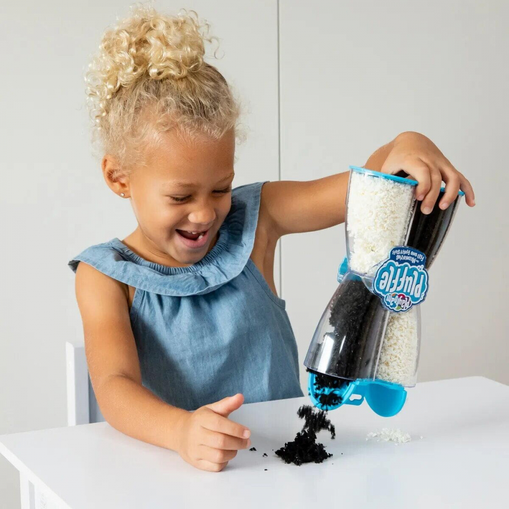 Spuma de modelat Playfoam Pluffleâ„¢ Twist -  Alb si negru [2]