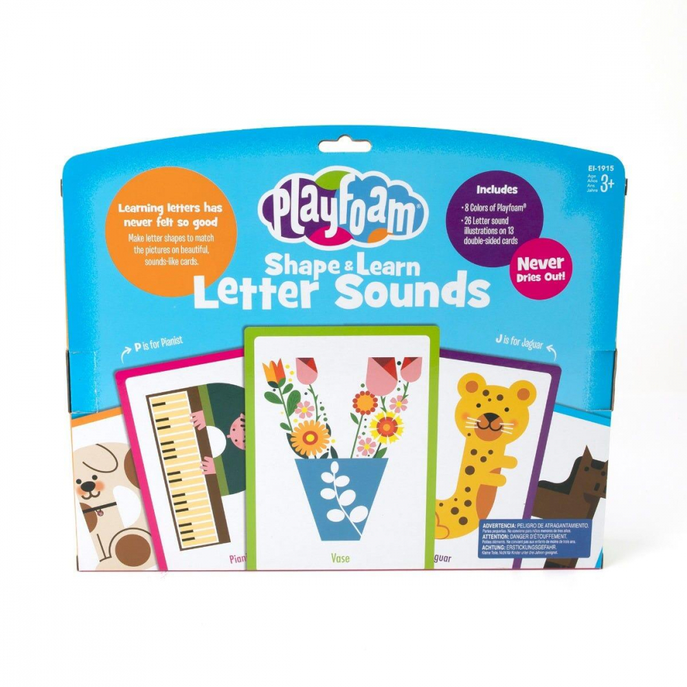 Spuma de modelat Playfoam - Invatam alfabetul [4]