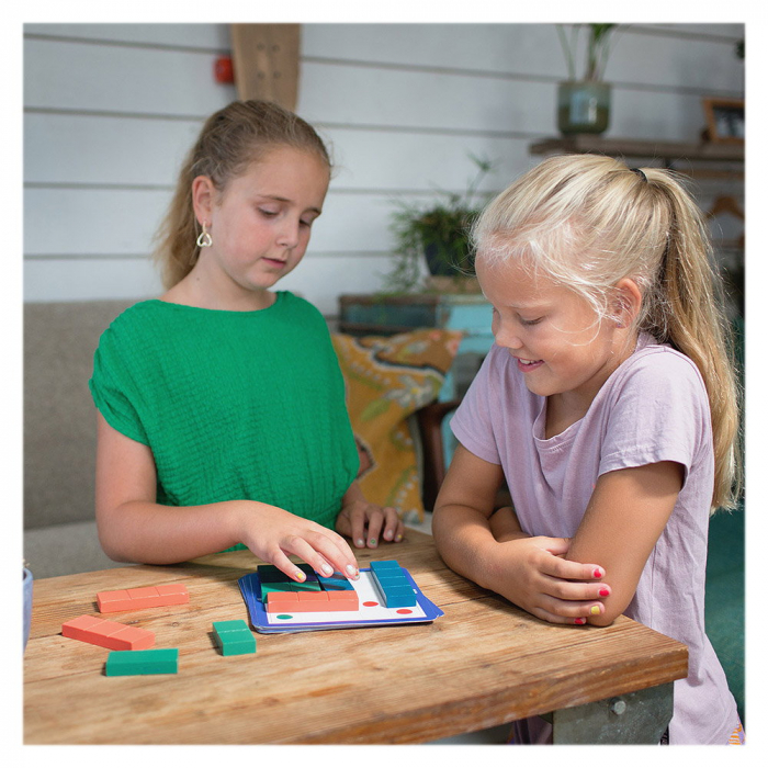 Square Puzzle, joc de logica din lemn, 6+ ani [3]