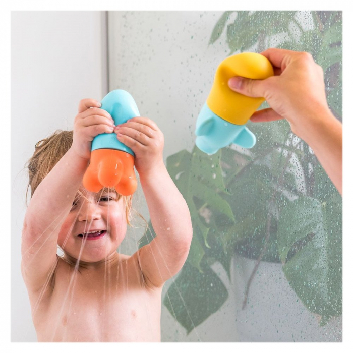 Squeezi Rocket, jucarie stropitoare de baie din silicon, 0-5 ani [3]