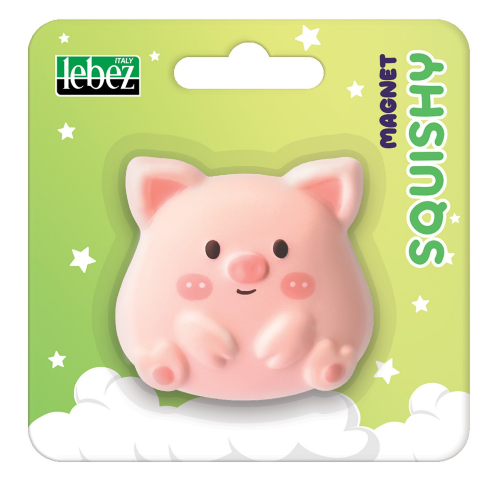 Squishy Magnet cu magnet pe spate, 6 modele asortate, pret/1 buc [4]