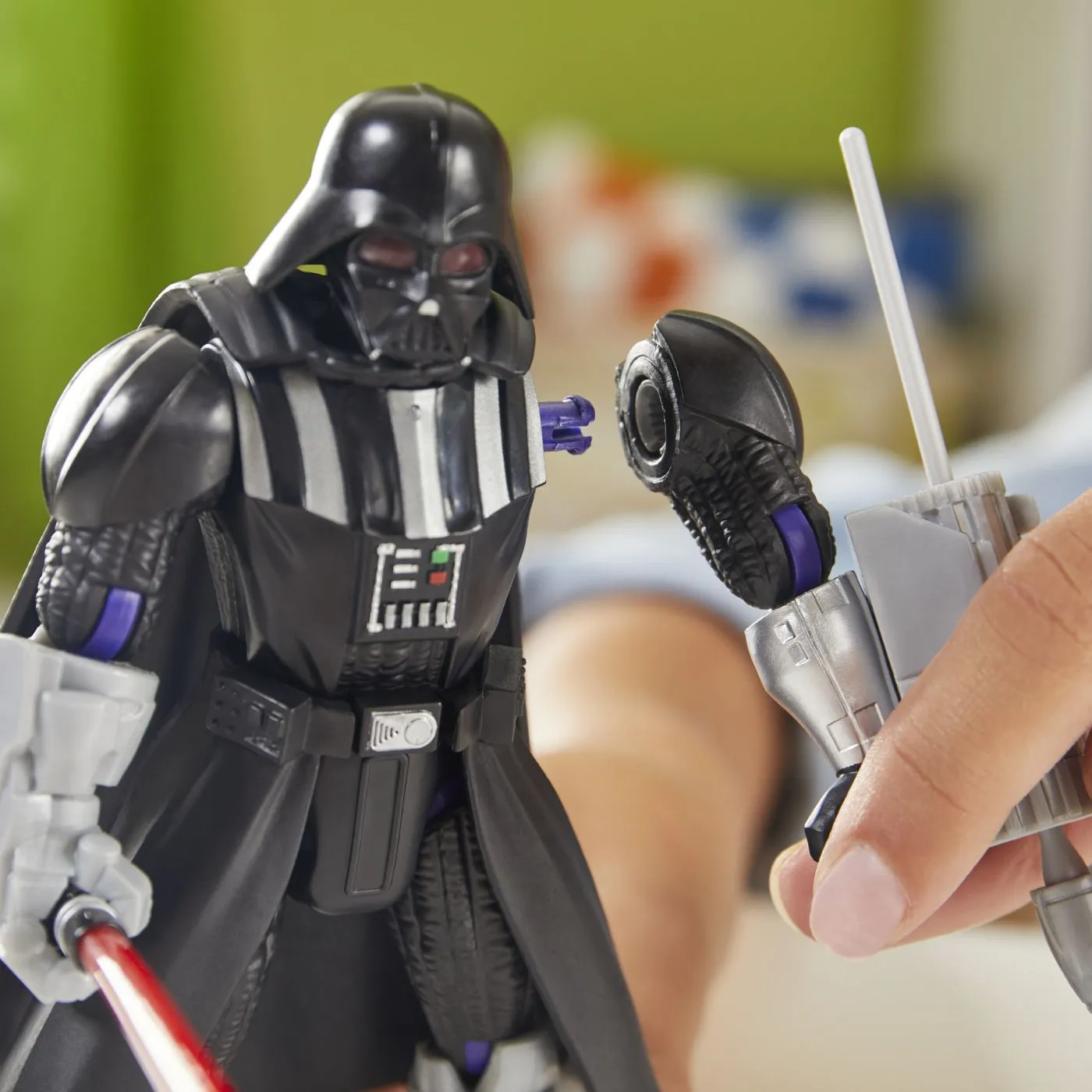 Star wars mix mashers deluxe set figurina darth vader 12cm si accesorii, copii 4 ani pana la 9 ani [5]