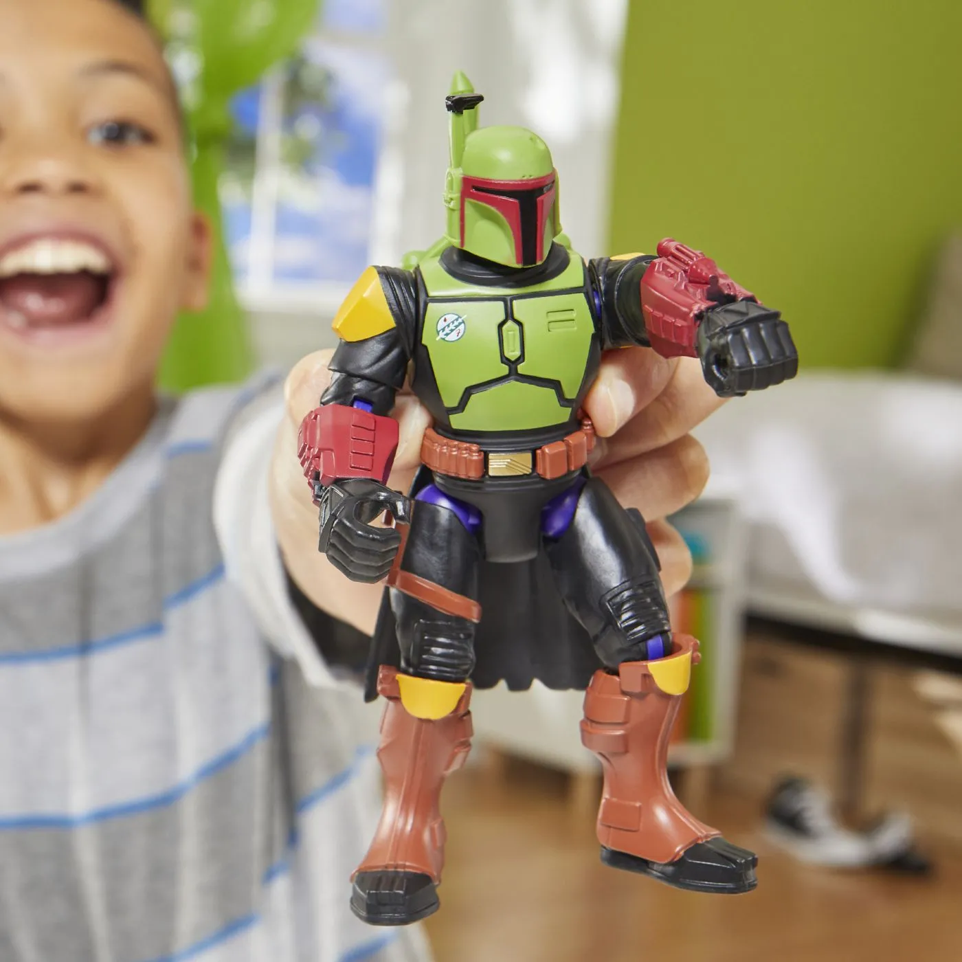 Star wars mix mashers set figurina boba fett 12cm si accesorii, copii varsta 4 ani pana la 8 ani [3]