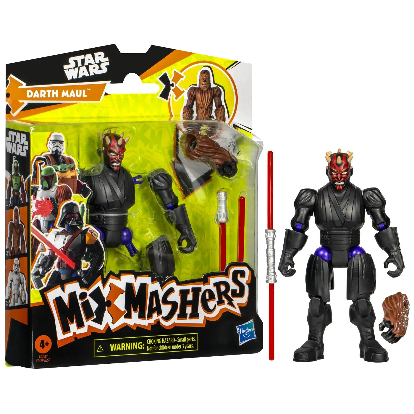 Star wars mix mashers set figurina darth maul 12cm si accesorii, copii varsta 4 ani pana la 8 ani [8]