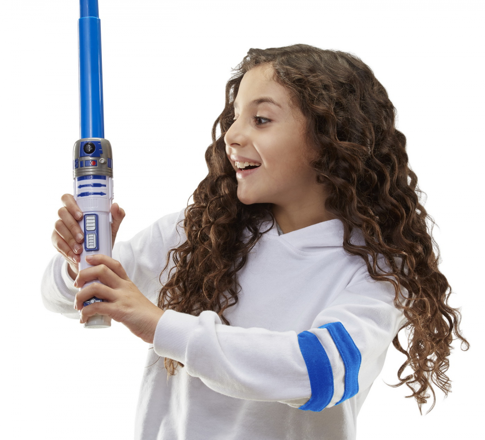 Star wars sabie laser r2-d2 albastra, varsta de la 4 ani la +15 ani [3]