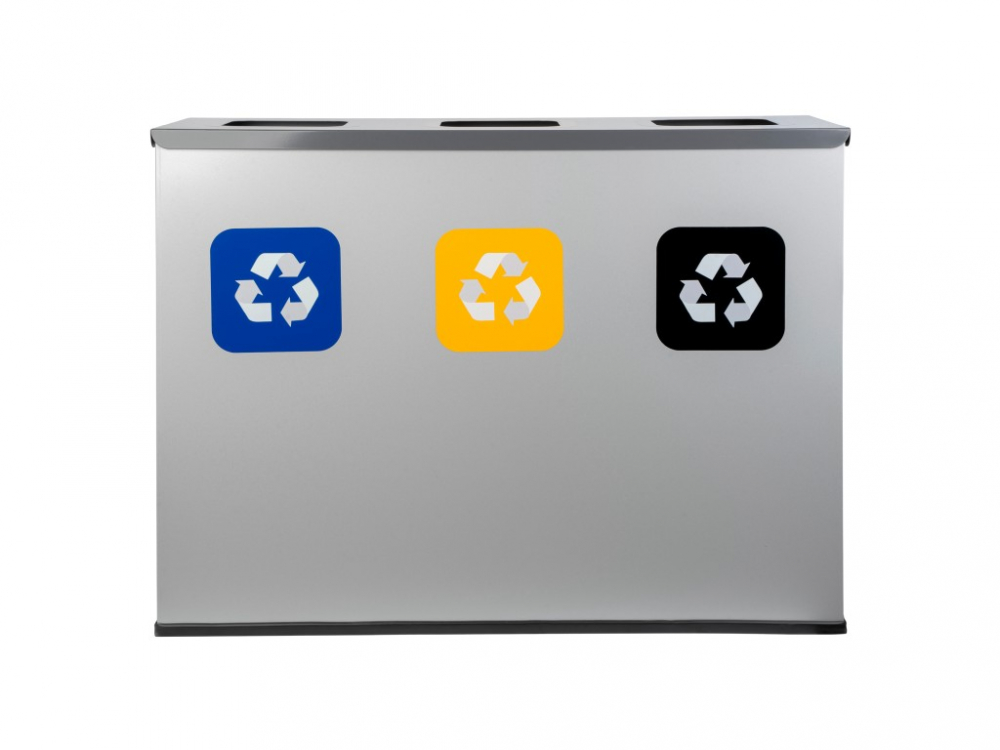 Stație colectare selectivă Eko Station 3 x 60 L [2]