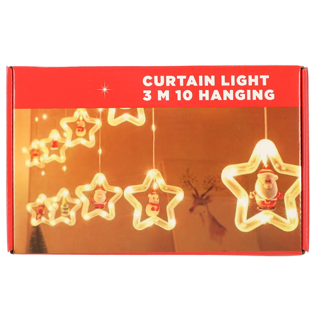 Stelute Luminoase LED cu Figurine si 125 LED-uri, Alb Cald, USB, 3M [4]