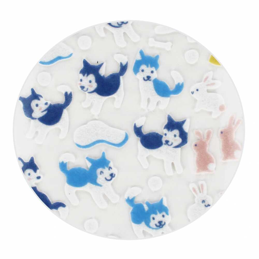 Stickere din fetru caini si iepurasi, abtibilduri pentru decoratiuni [2]