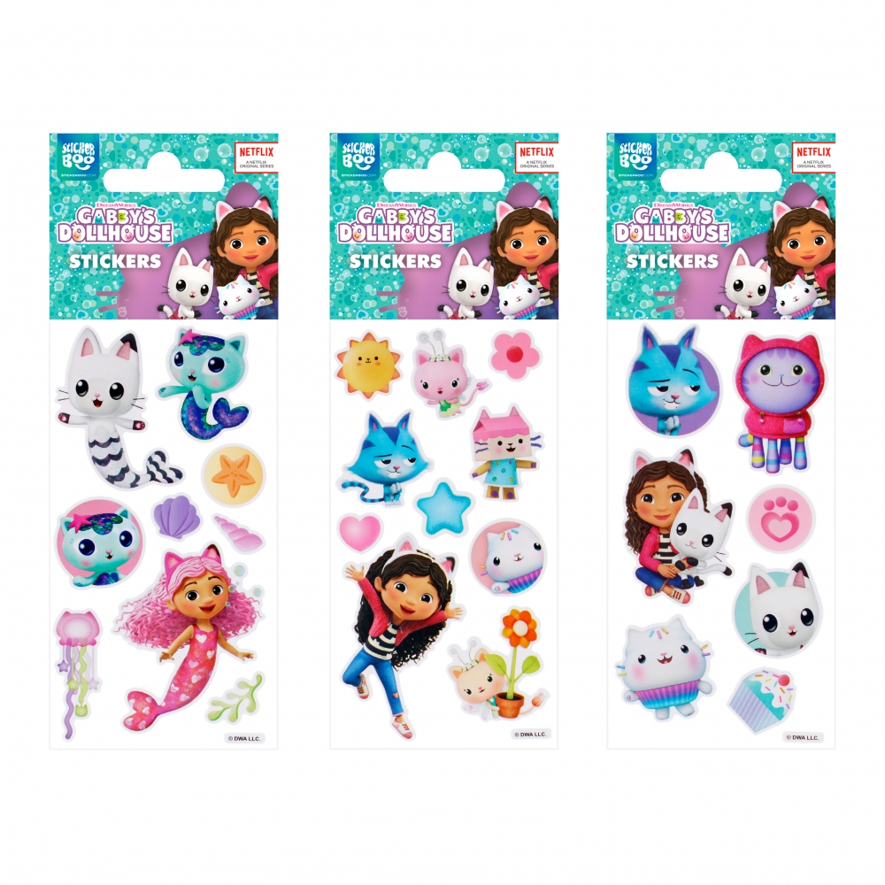Stickere Gabbby Dollhouse, abtibilduri pentru actiitati cu copiii [4]