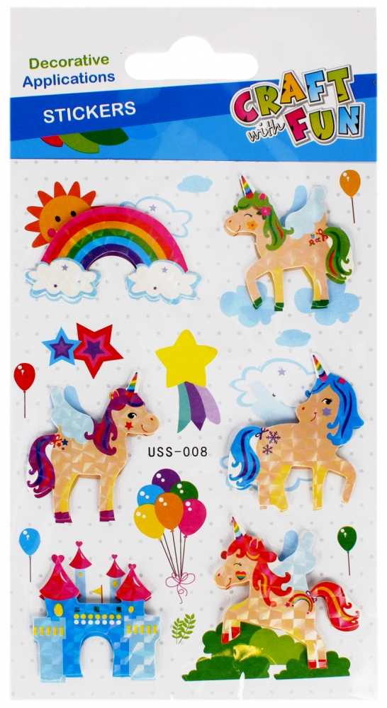 Stickere unicorni, abtibilduri pentru activitati creative pentru copii [1]