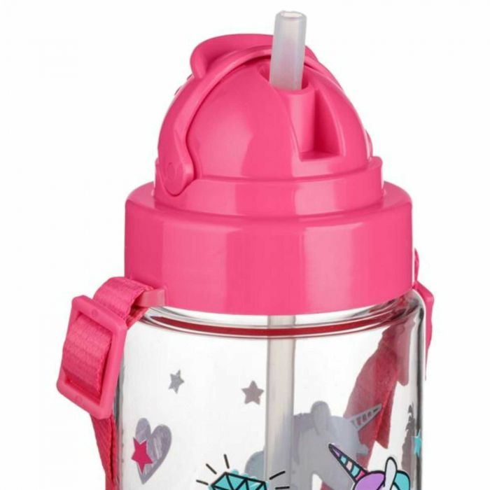 Sticla de apa, bidon pentru copii, Unicorn, 500 ml - Micostore.ro [2]