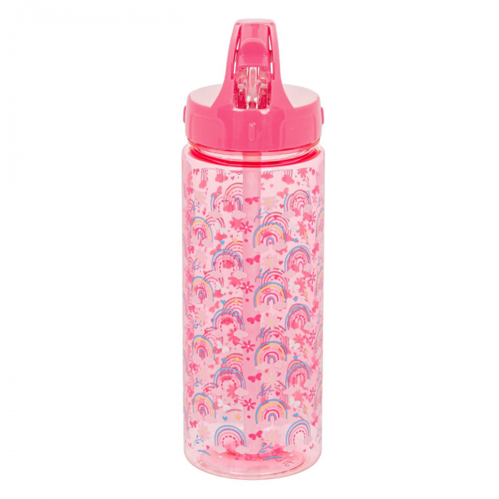 Sticle Apa Copii, Gradinita si Scoala, 500 ml, Curcubeu, Roz [2]