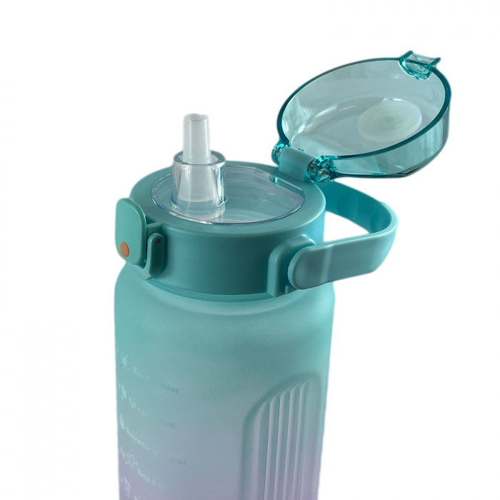 Sticla de apa reutilizabila, portabila, 1500 ml, Violet Gradient [3]