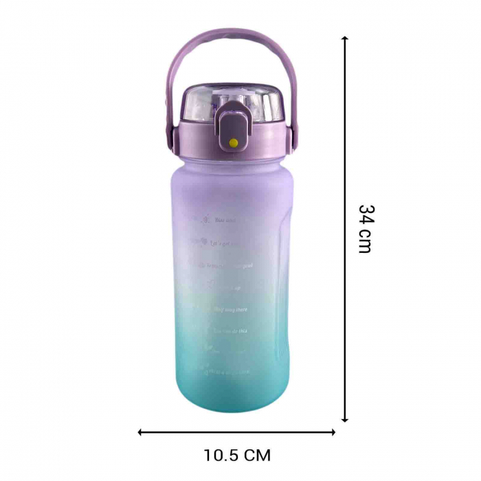 Sticla de apa reutilizabila, portabila, 1500 ml - Micostore.ro [5]