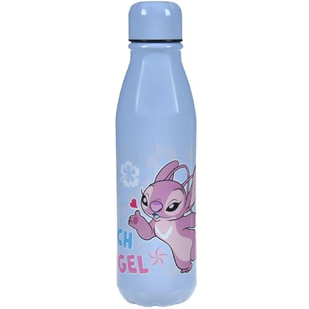 Sticla de Apa pentru copii, Stitch & Angel, din Aluminiu, Albastru, 600ml [2]