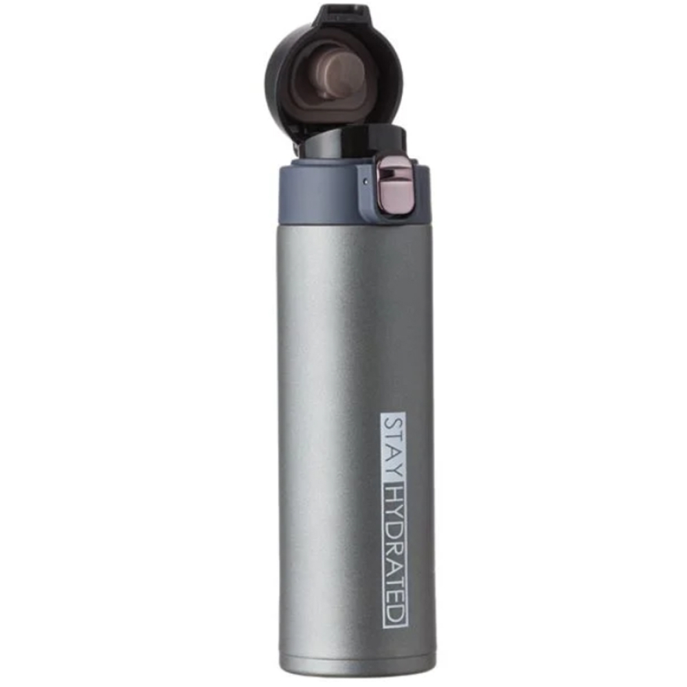 Sticla Izoterma din Otel Inoxidabil, Antracit Mat, 450ml [2]