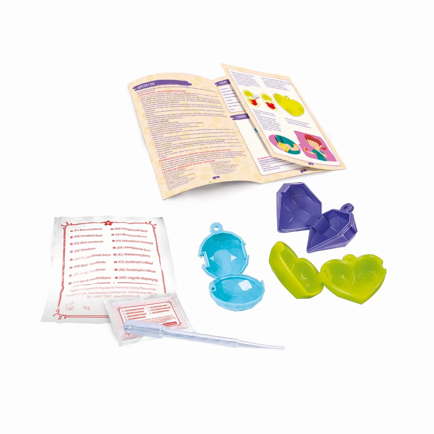 Lip Gloss, Stiinta si Joaca, 8 ani+, Clementoni, varsta de la 8 ani la +15 ani [3]