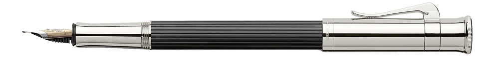 Stilou classic lemn ebony negru f graf von faber-castell [2]