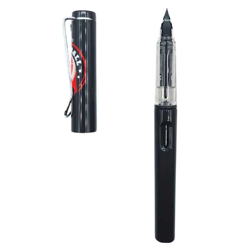 Stilou CNX 221, alimentare pompita, corp plastic, model Snowboard / Basketball, clips tip agrafa [3]